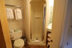 Upstairs Bath with Walk in Shower in Condo at Waterville Valley